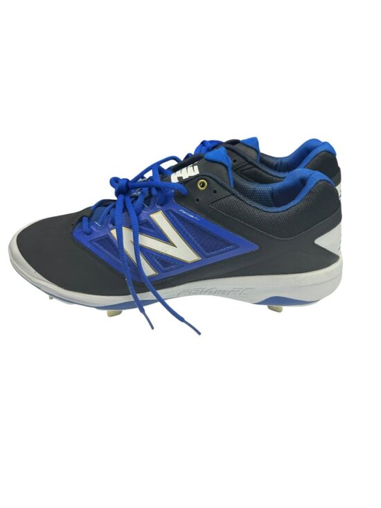 NEW New Balance Baseball Cleats Men\'s L4040BB3 Metal Low Royal Blue/ Blk Size 15 main image 5